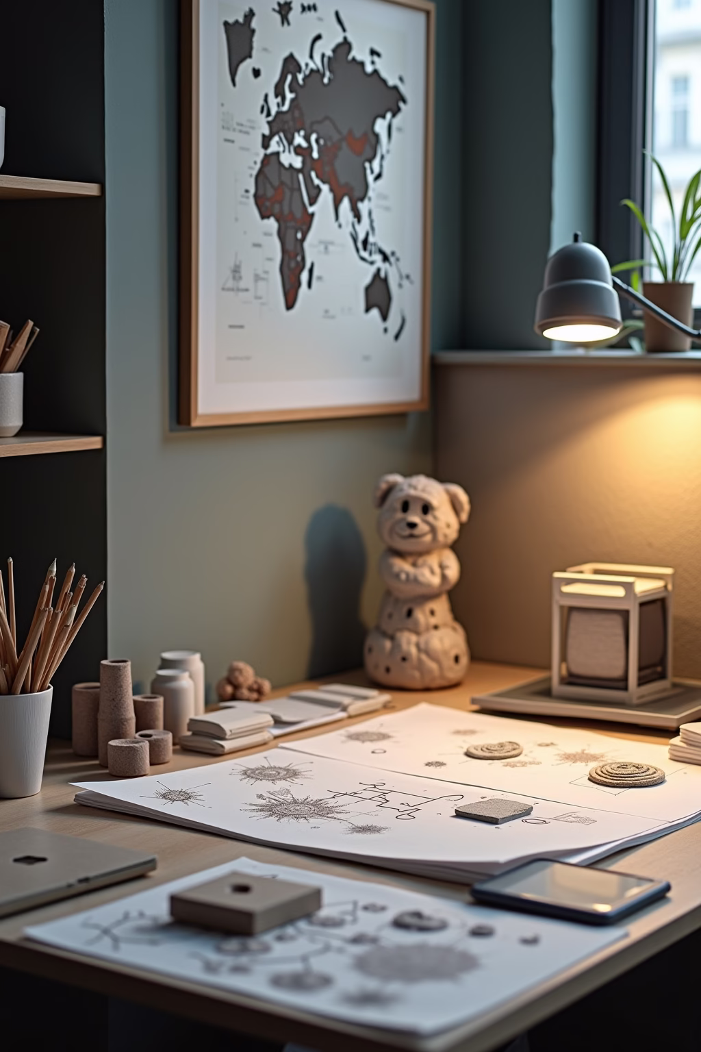 3d druck ideen deko outline 5