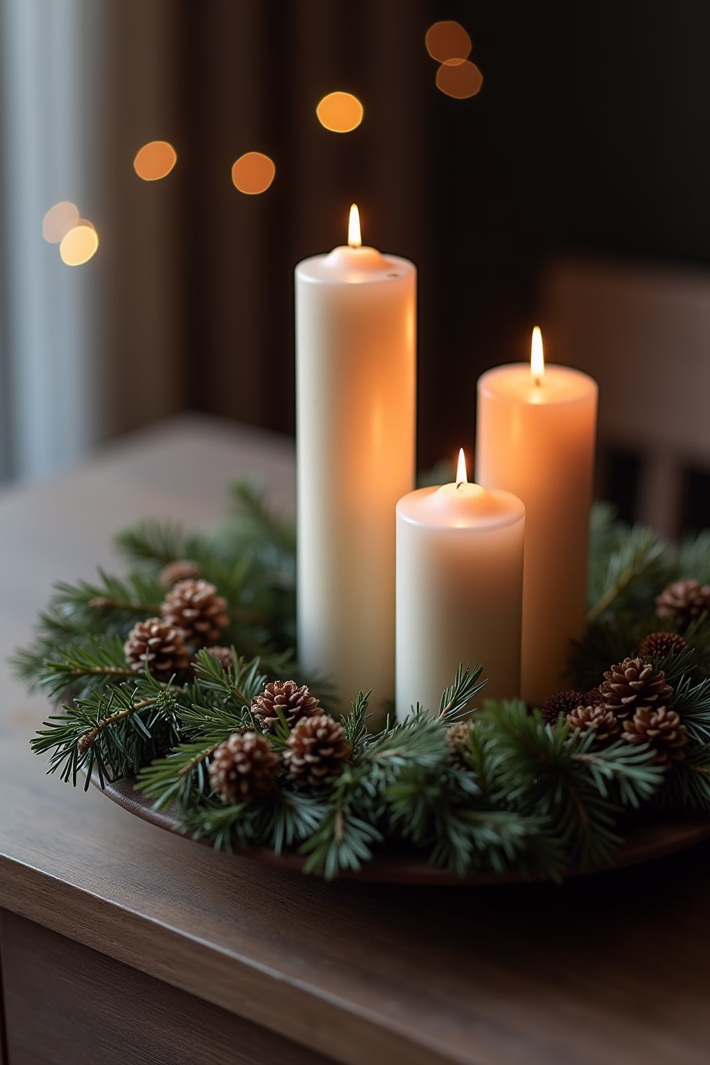 adventkranz ideen modern outline 2