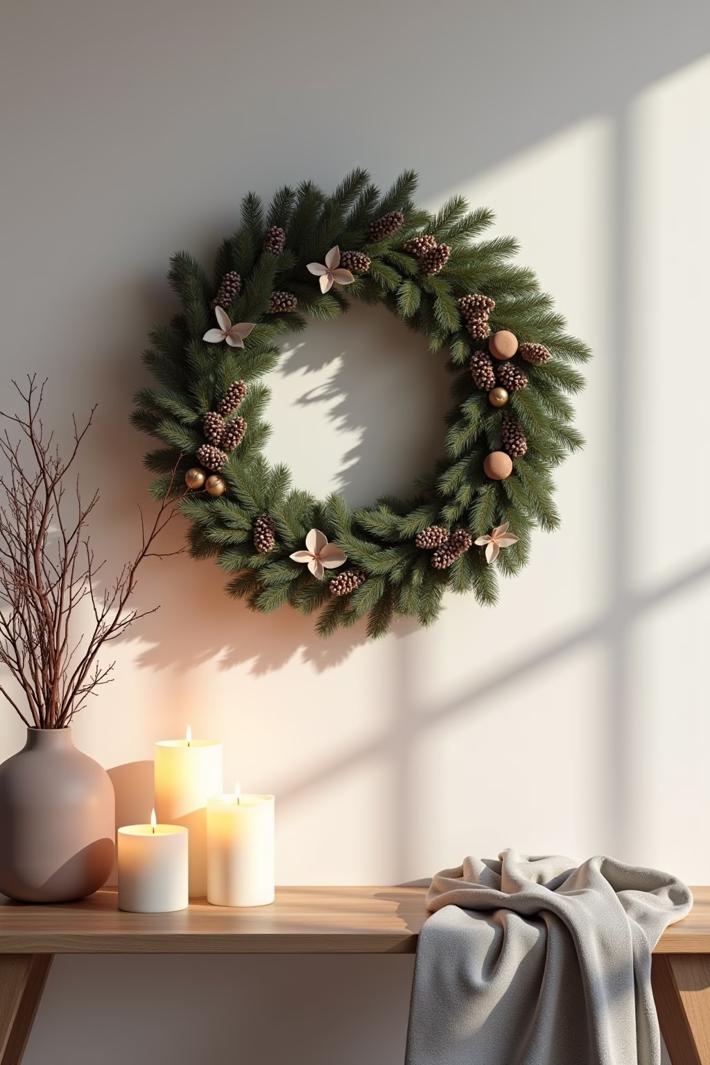 8 Adventkranz Ideen Modern für stilvolle Weihnachten 19 adventkranz ideen modern outline 7