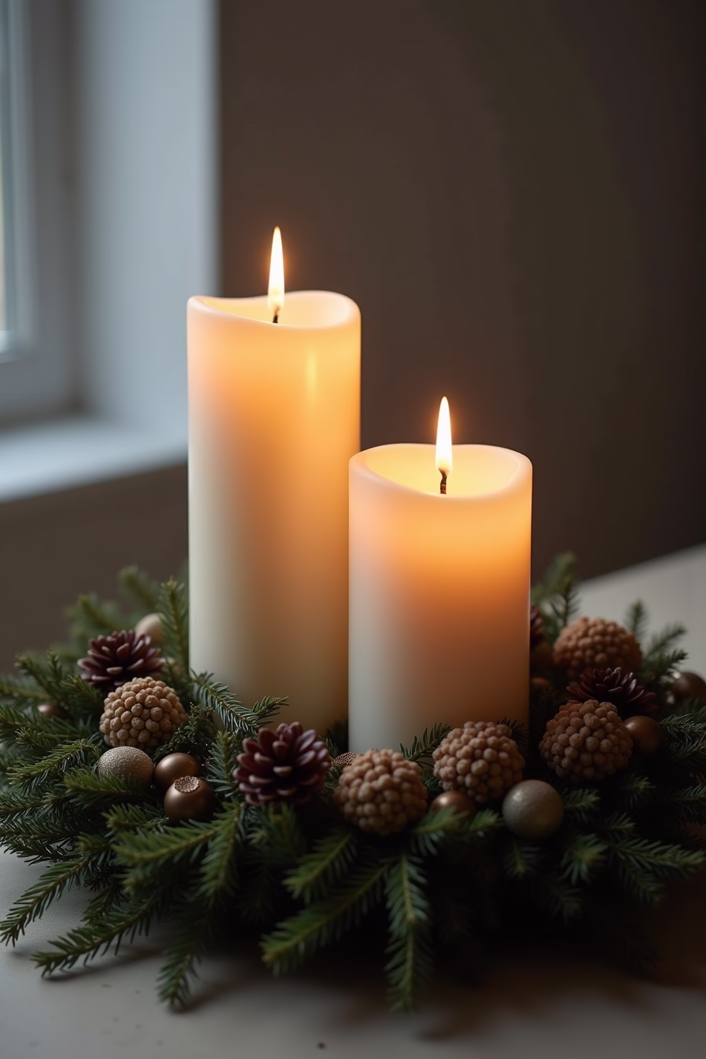 adventsgestecke ideen modern outline 8