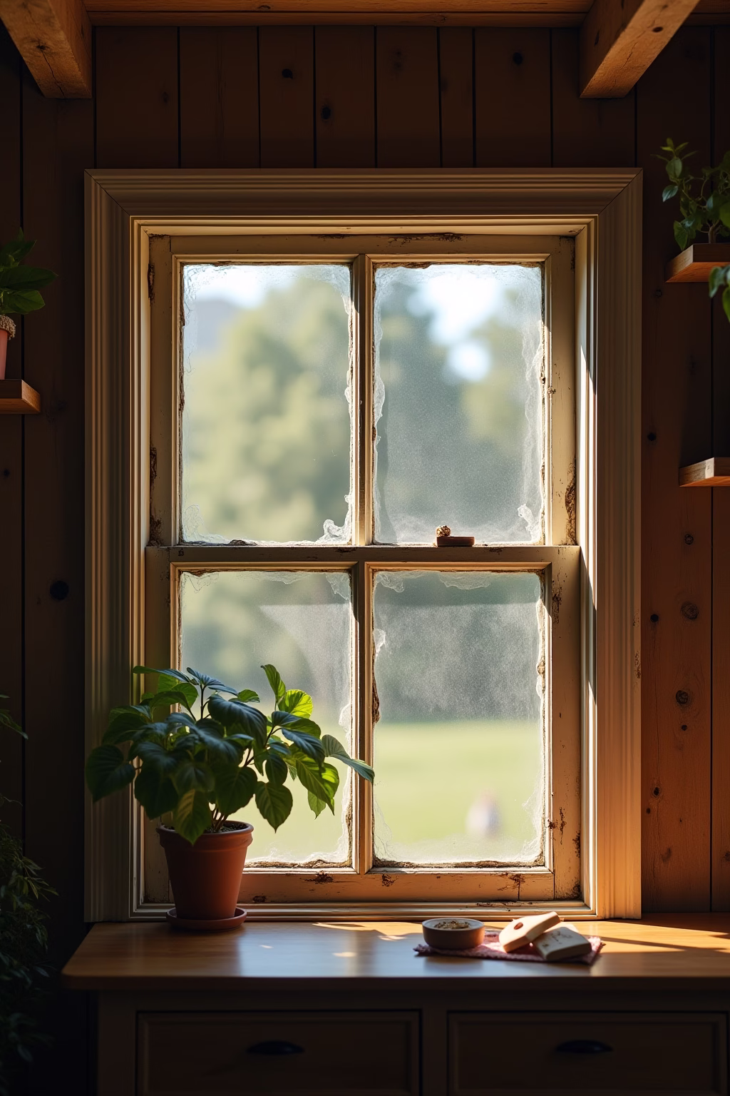 altes fenster deko ideen outline 1