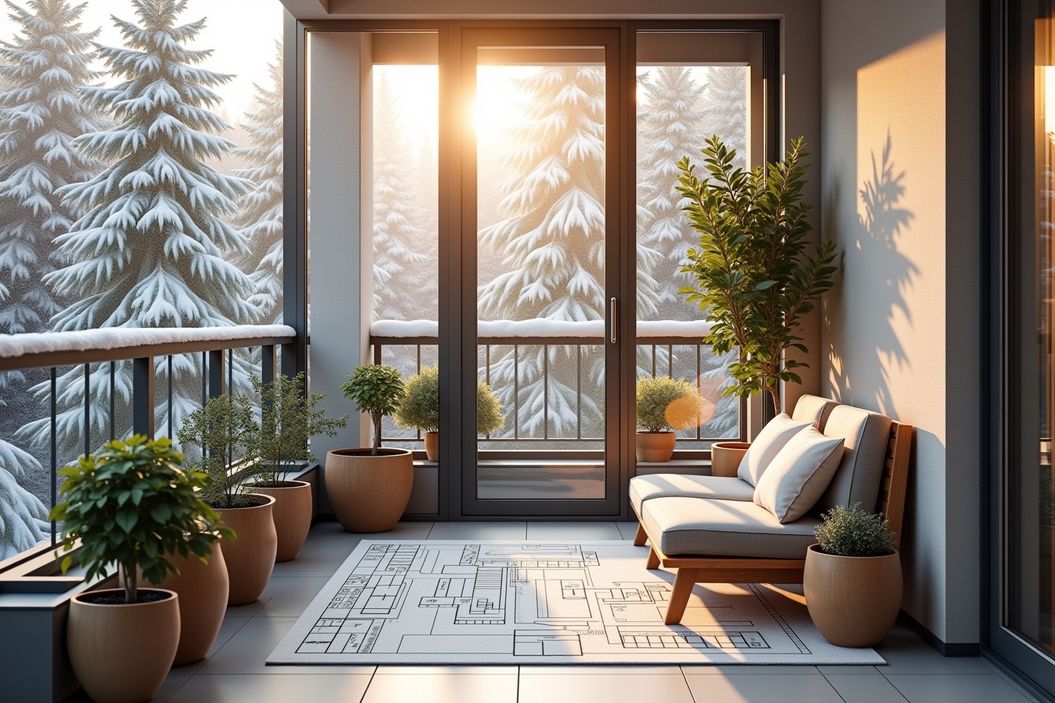 balkon zum wintergarten umbauen-Titel