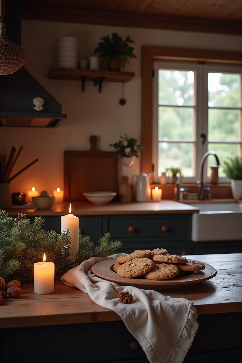 bauernhaus weihnachten outline 7