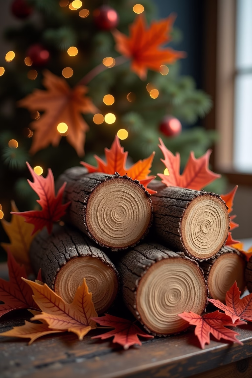 baumstamm deko outline 6