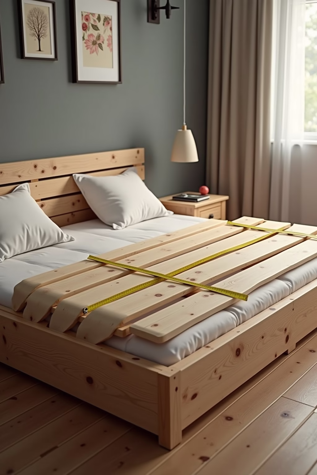 bett selber bauen outline 4