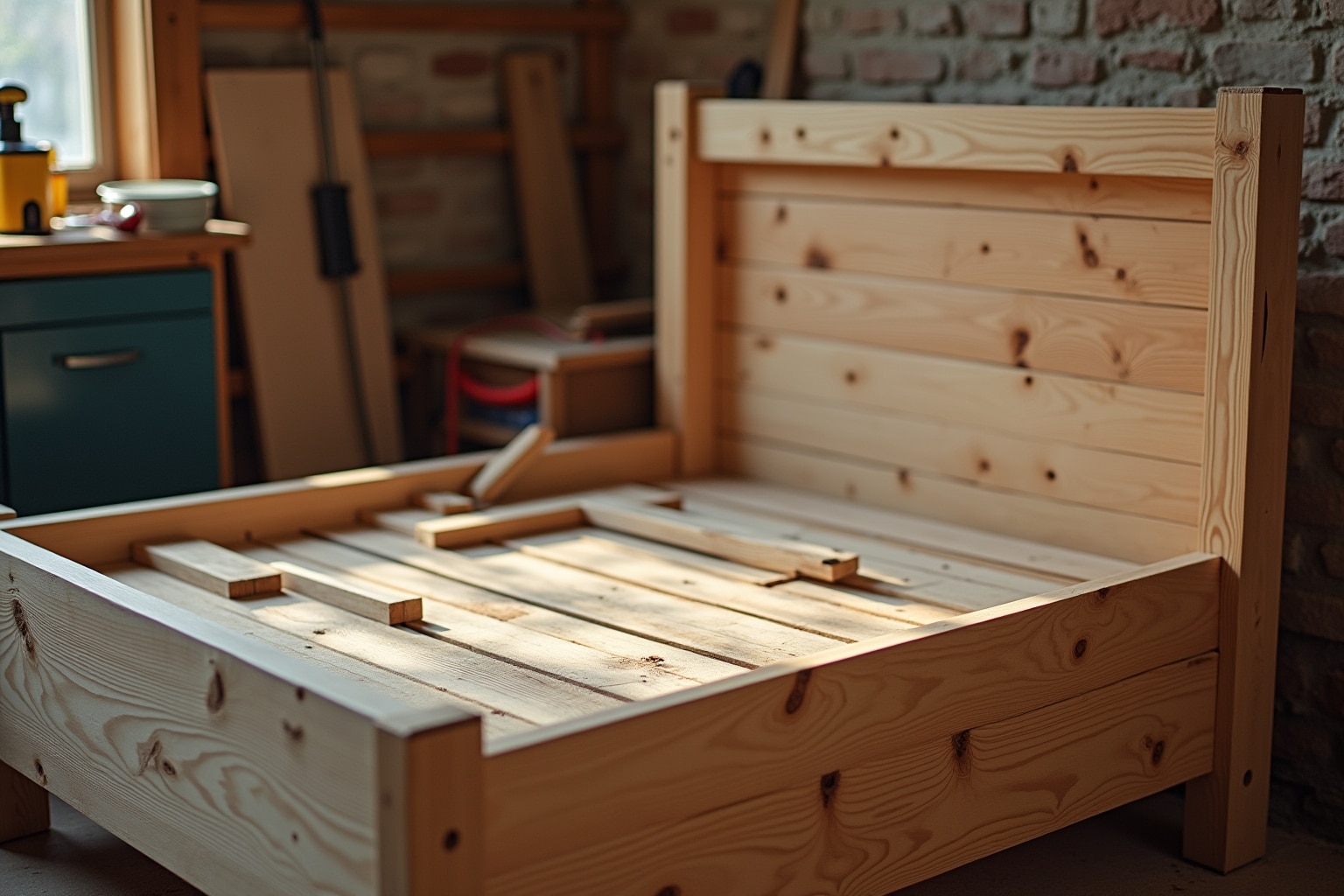 Bettgestelle selber bauen