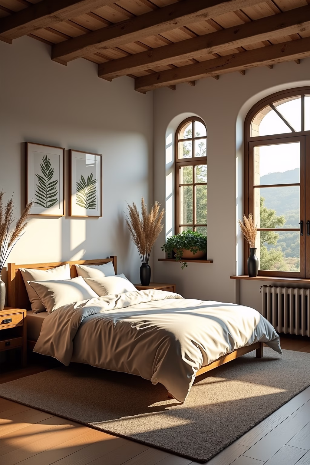 botanische schlafzimmer outline 6