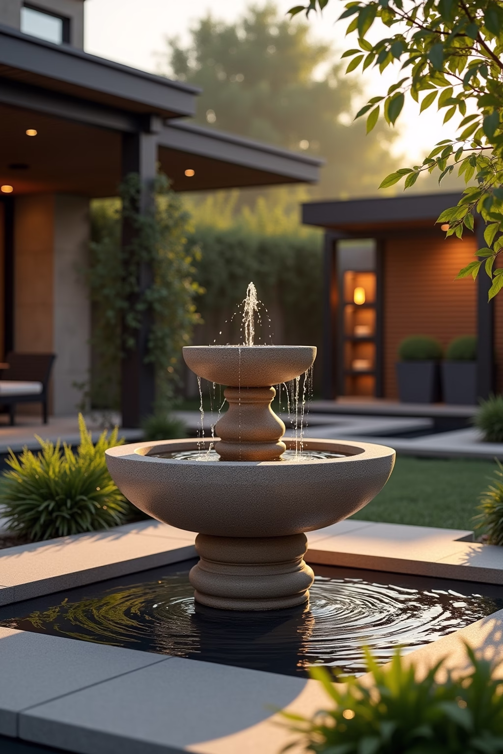 8 Brunnen Terrasse Ideen für deinen Außenbereich 15 brunnen terrasse outline 3