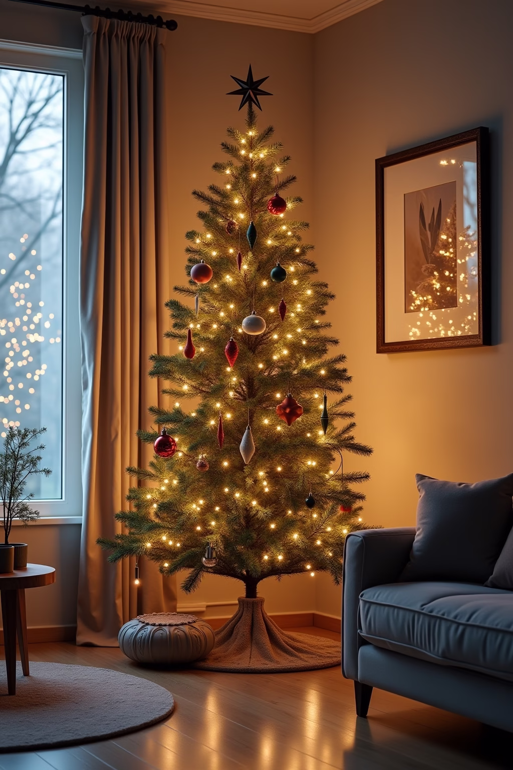 christbaum inspiration outline 1