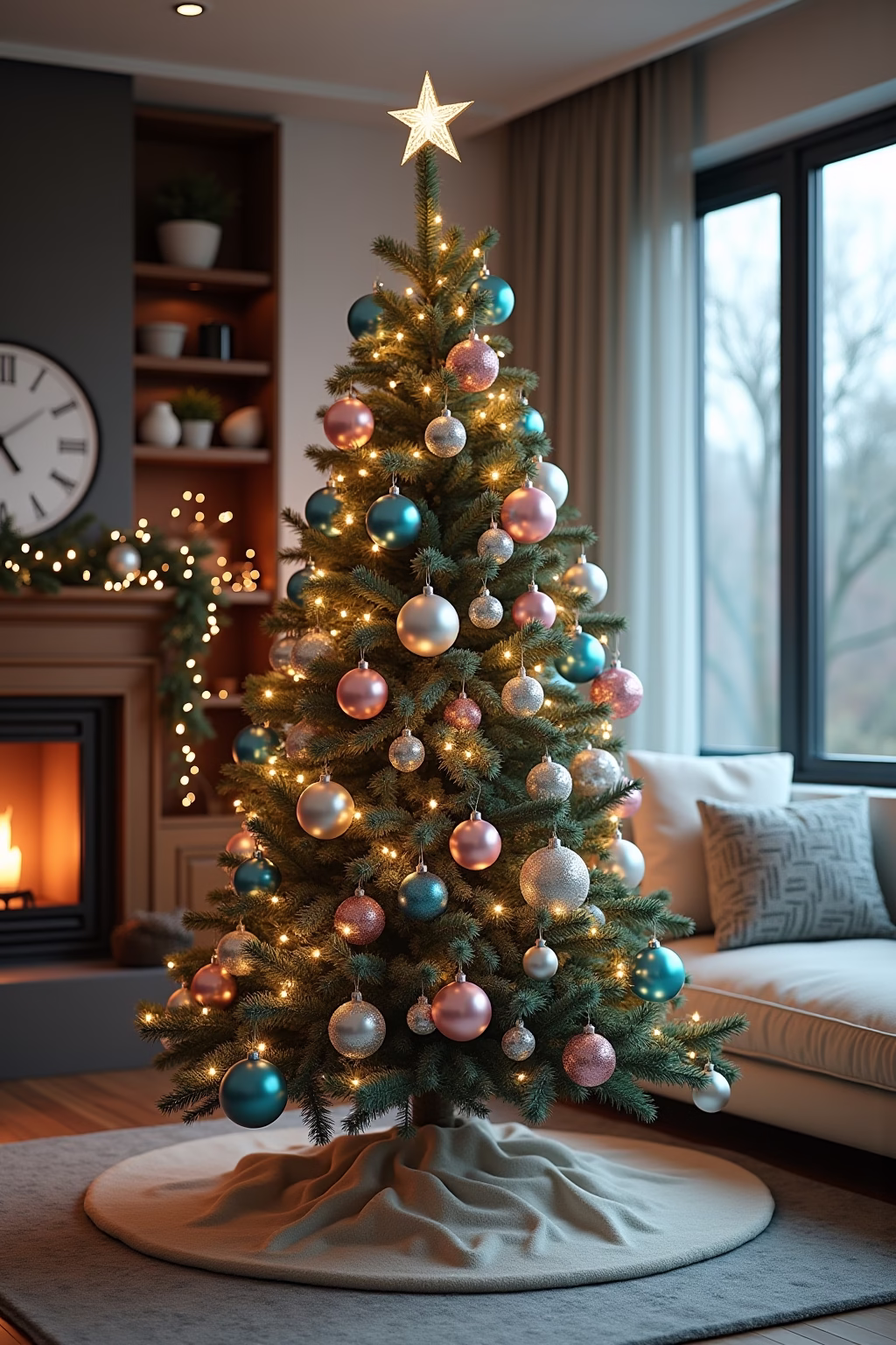 christbaum inspiration outline 5