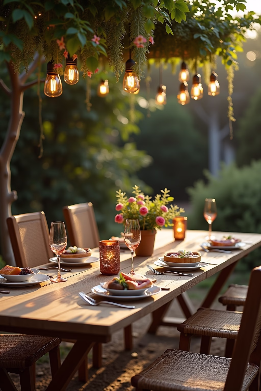 8 Deko Terrassentisch Ideen für Outdoor-Flair 19 deko terrassentisch outline 7