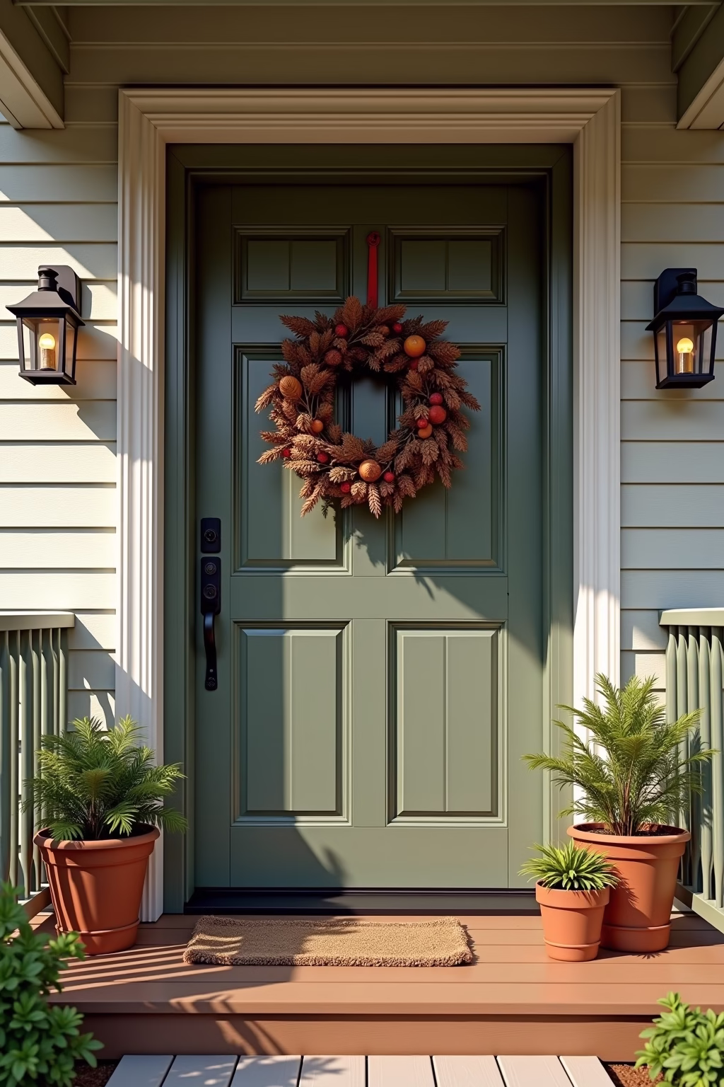 deko vor der haustuer outline 1