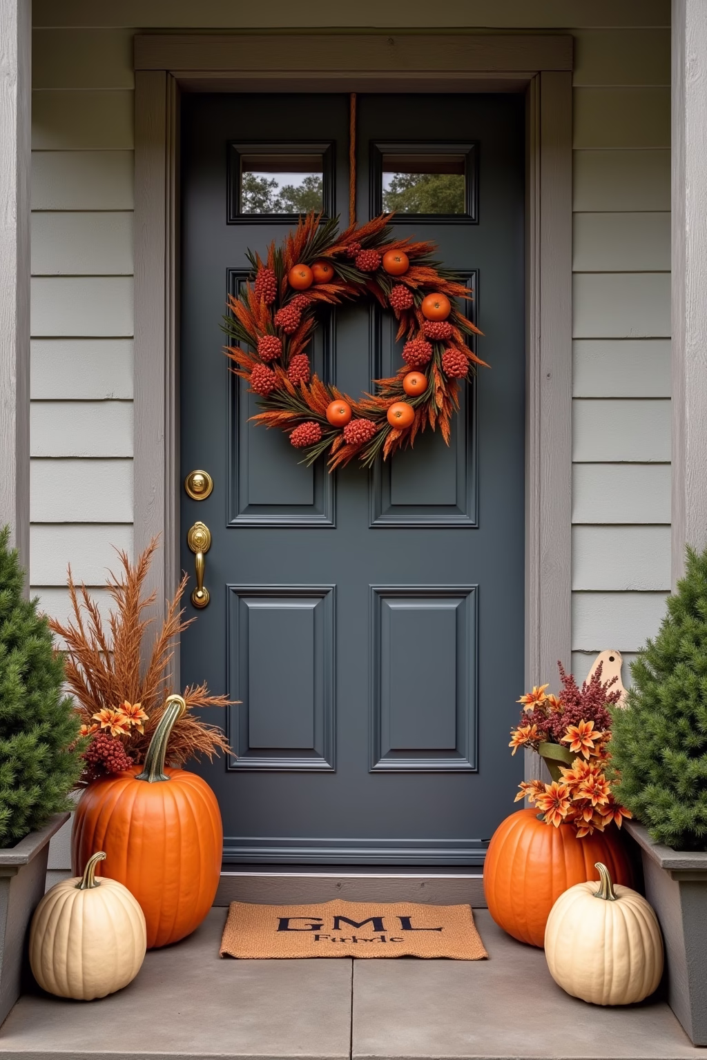 deko vor der haustuer outline 2