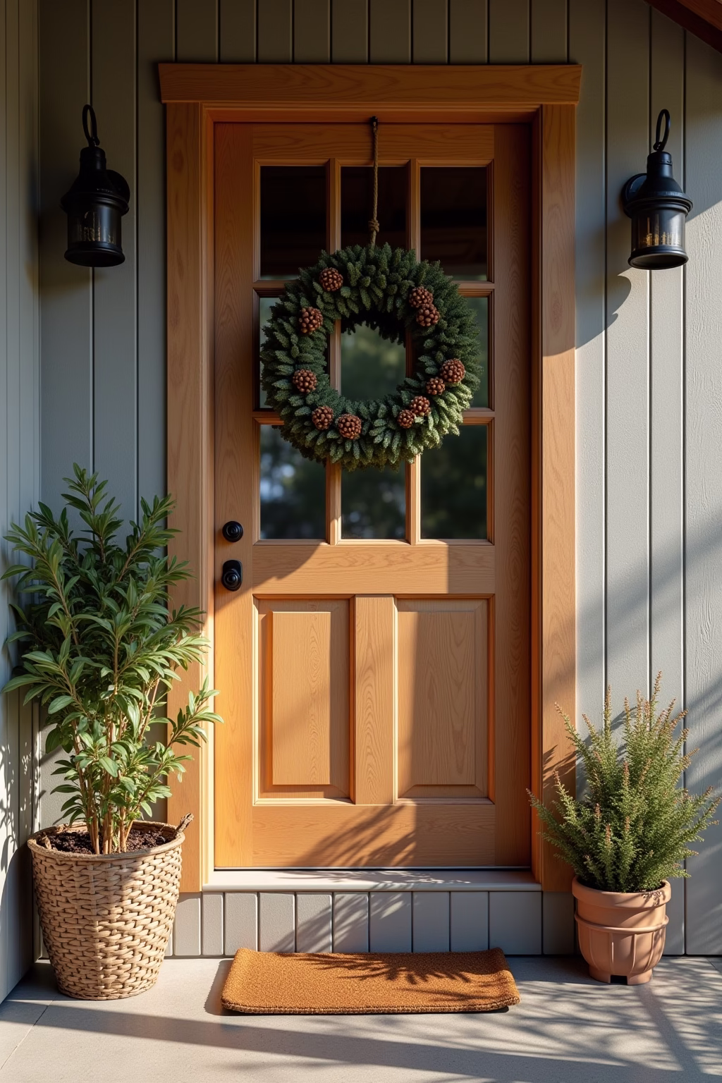 deko vor der haustuer outline 5