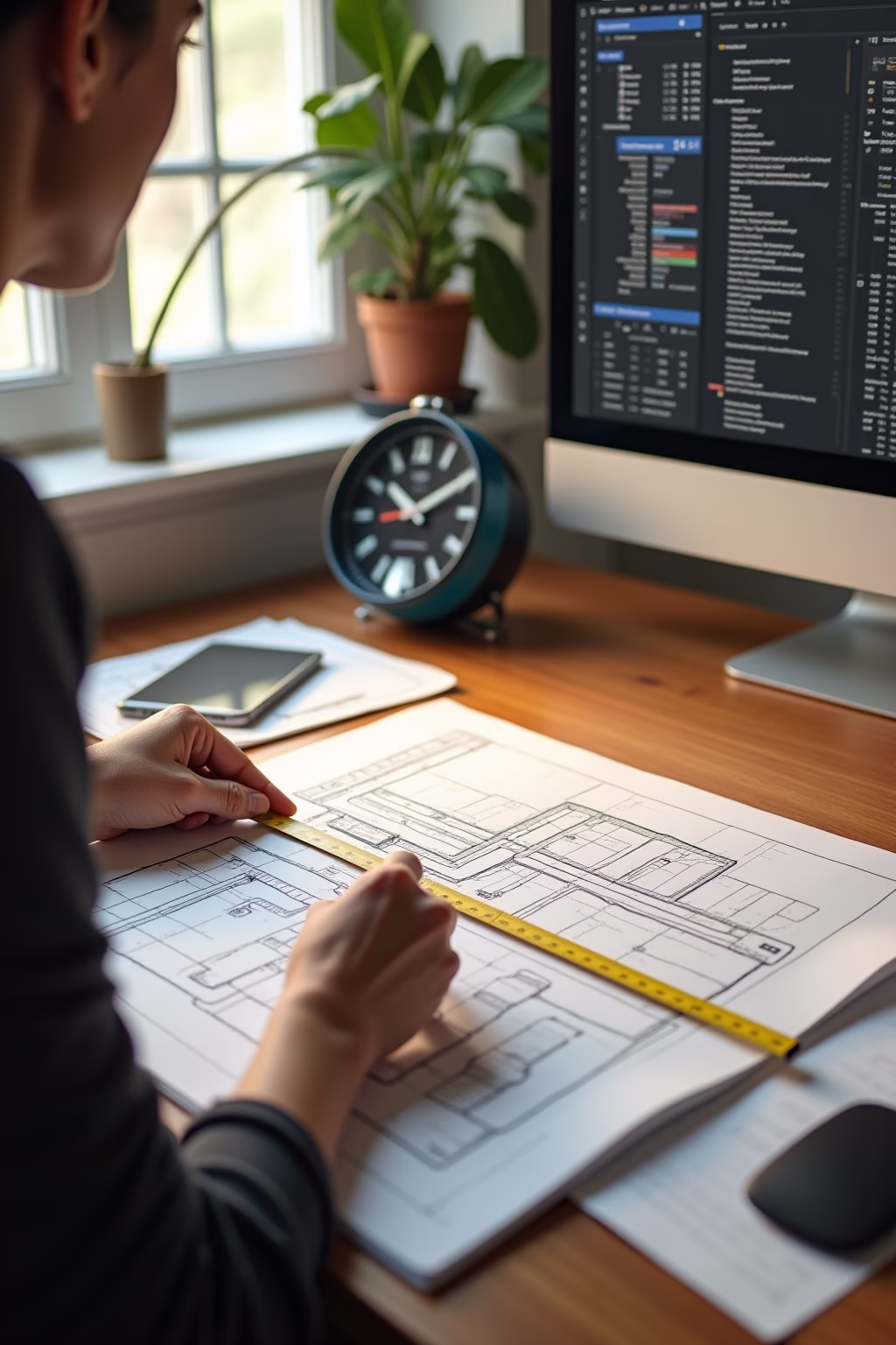 eckschreibtisch selber bauen outline 2