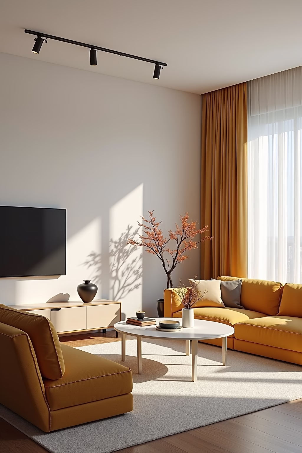 einrichtungsideen 20 qm wohnzimmer einrichten outline 4