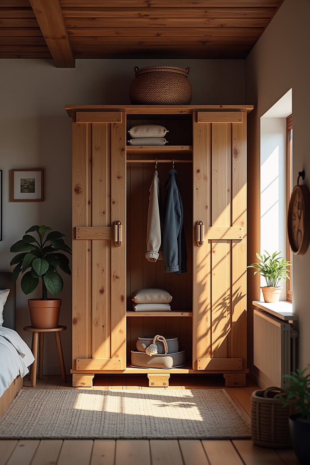 8 Garderobe DIY Ideen für stylisches Aufbewahren 15 garderobe diy outline 3