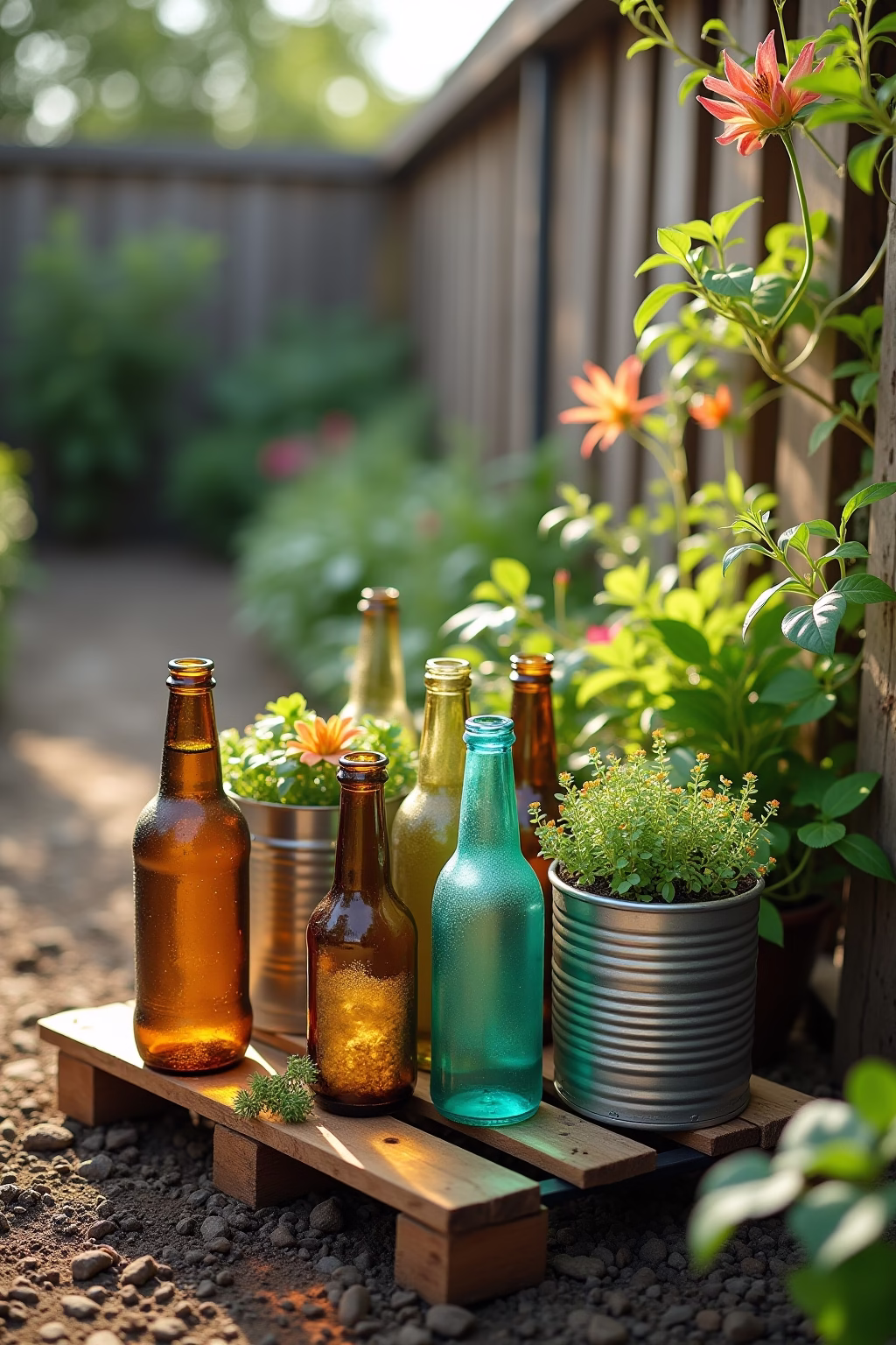 garten deko ideen outline 2