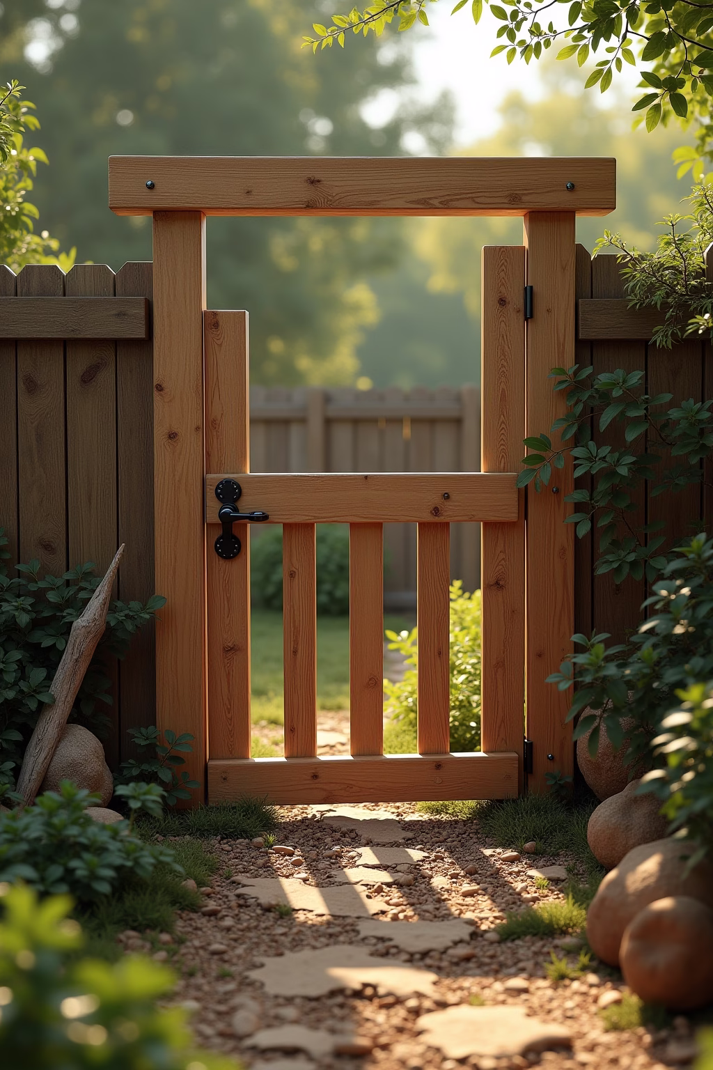 gartentor selber bauen ideen outline 3