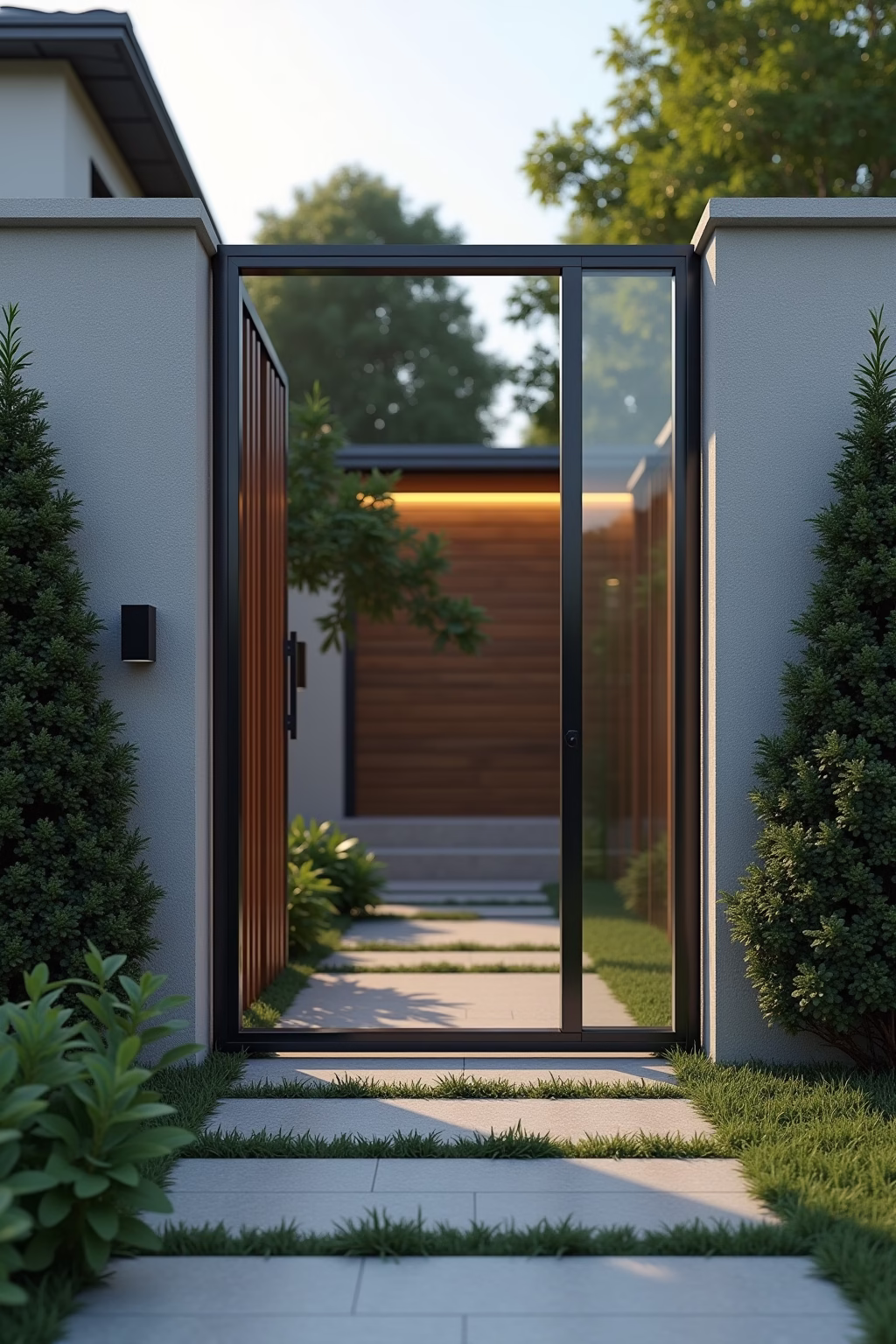 gartentor selber bauen ideen outline 5