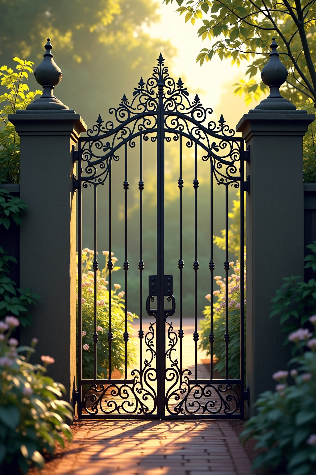 gartentor selber bauen ideen outline 7