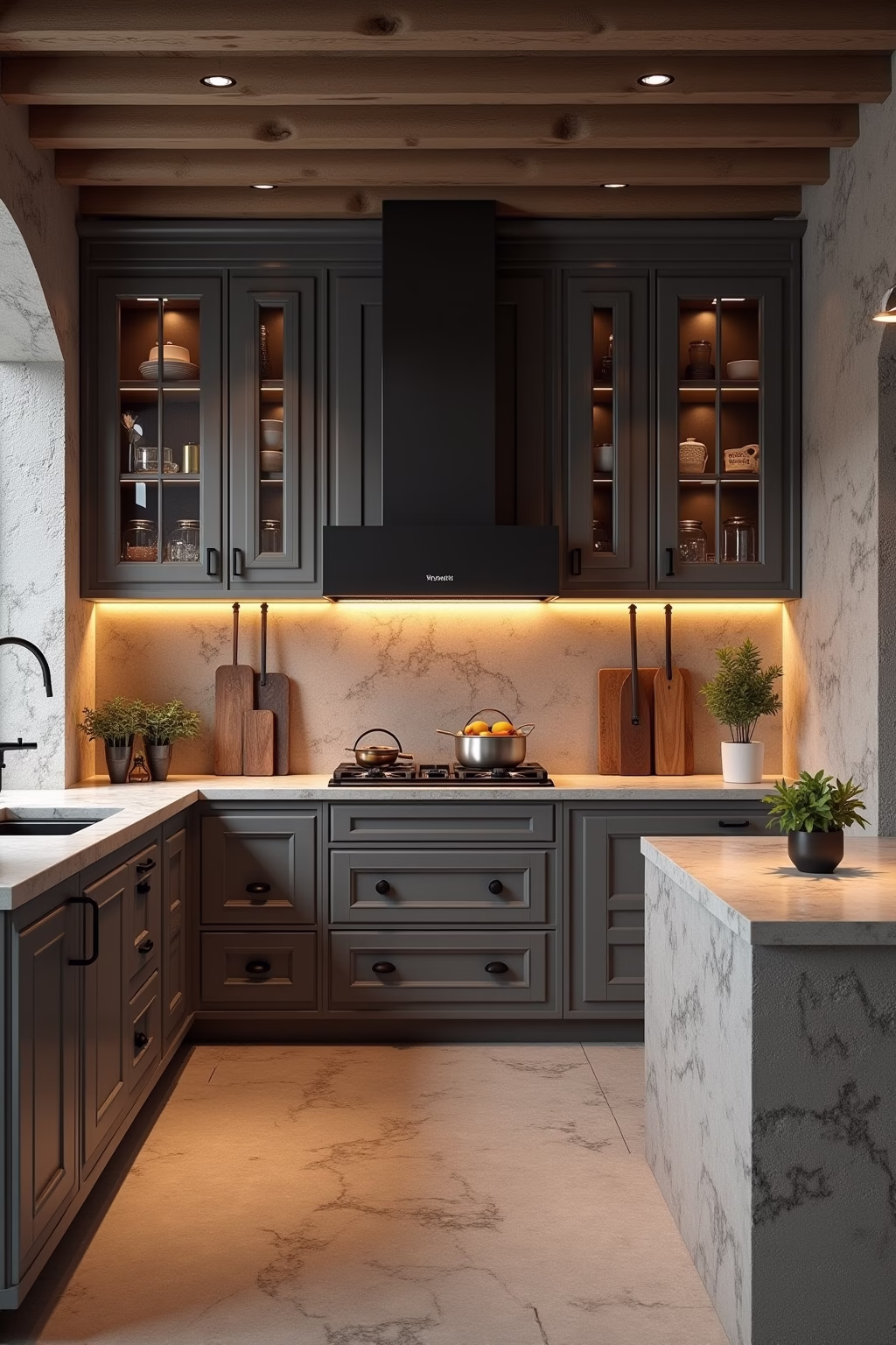 gemauerte kueche outline 2