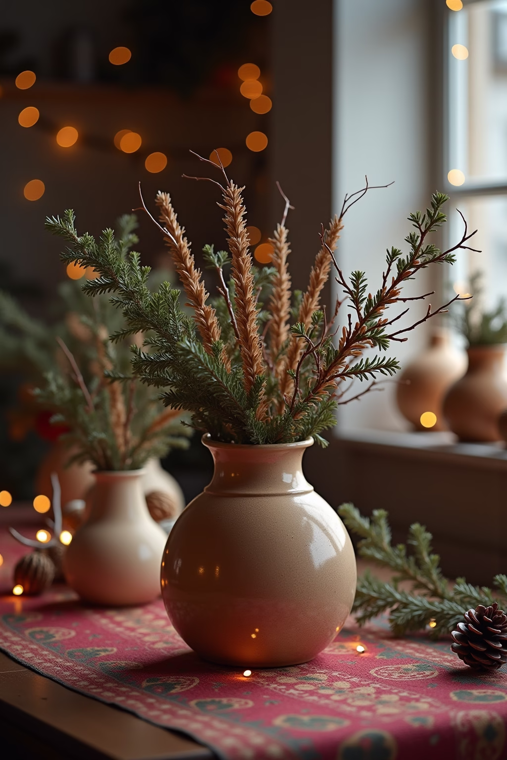 8 Glasvasen dekorieren für Weihnachten - Festliche Ideen 25 glasvasen dekorieren weihnachten outline 3