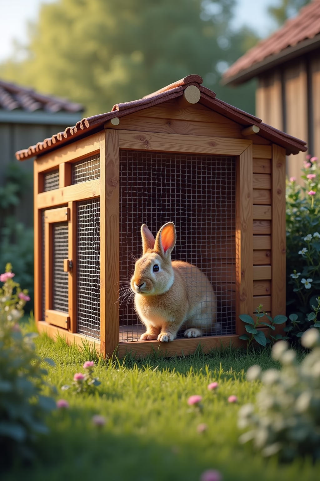 hasenstall selber bauen outline 6