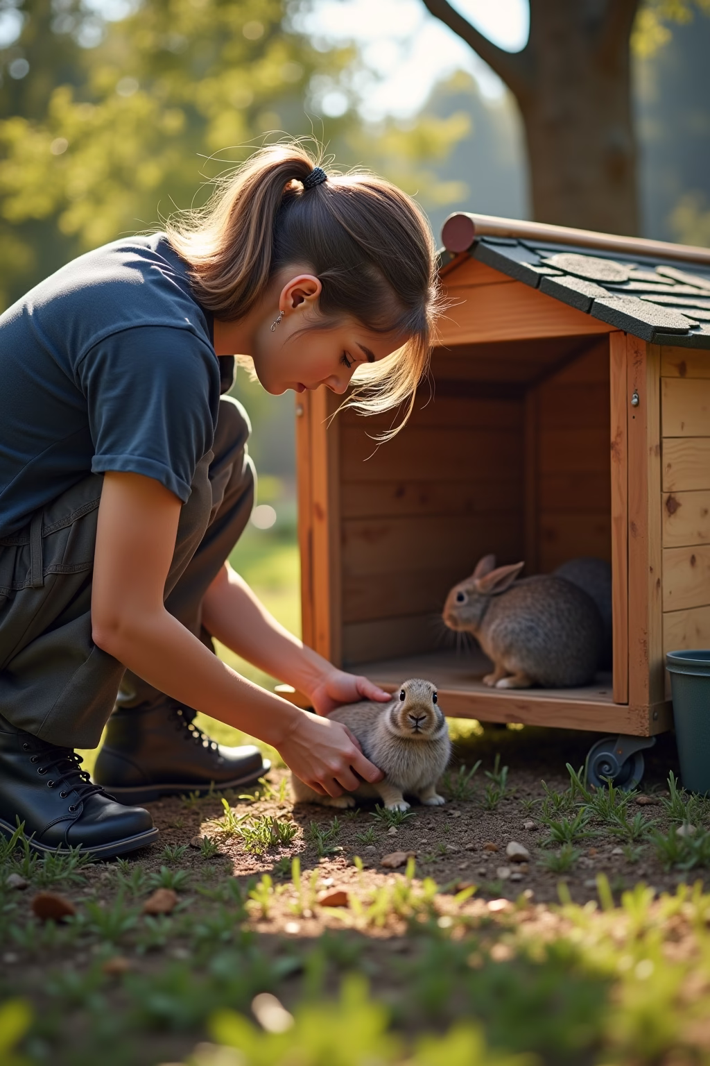 hasenstall selber bauen outline 8