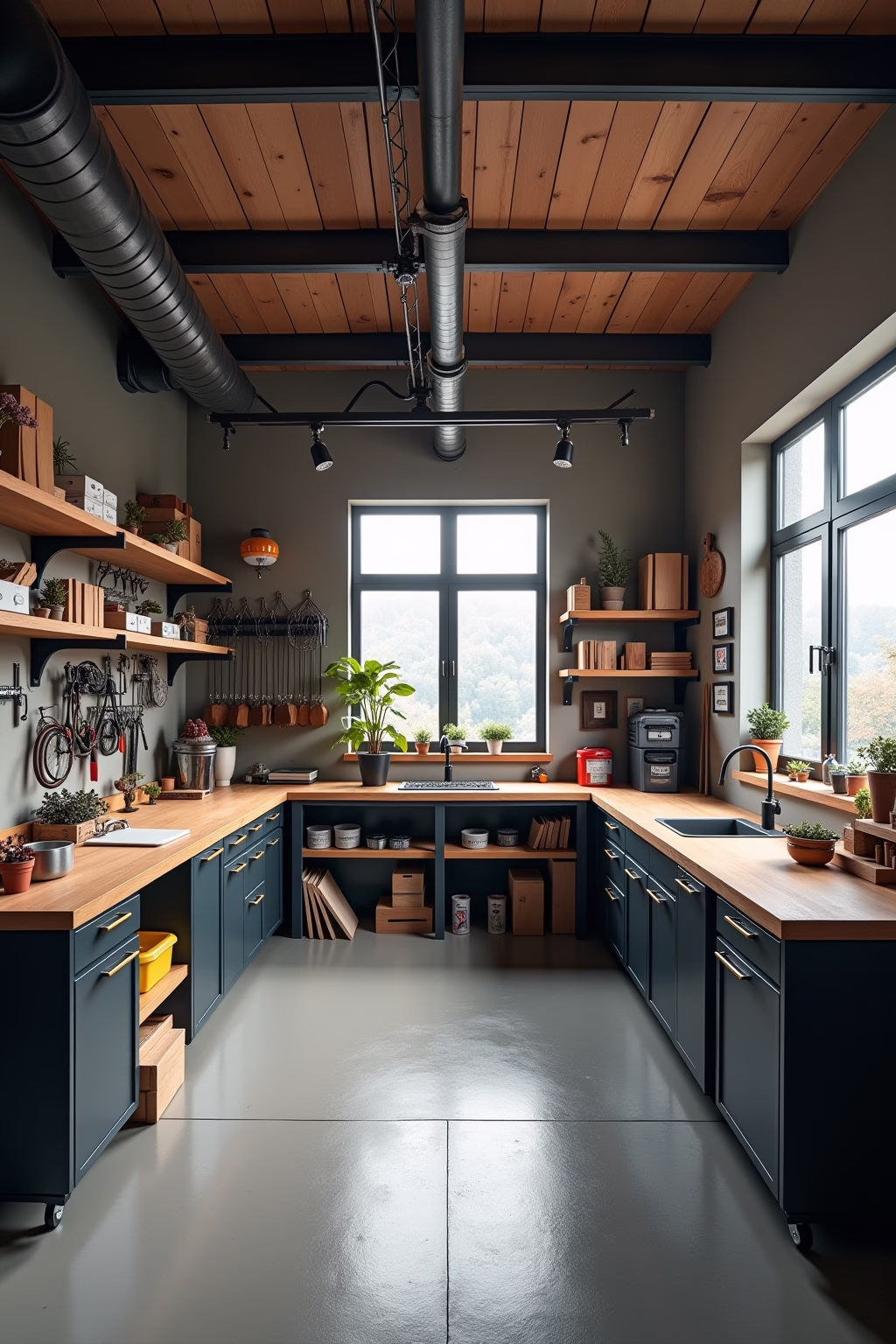 hobbywerkstatt werkstatt einrichten ideen outline 2