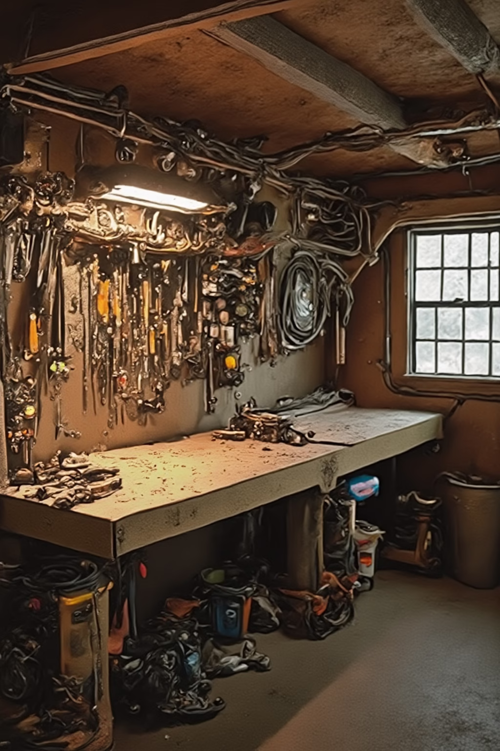 hobbywerkstatt werkstatt einrichten ideen outline 8