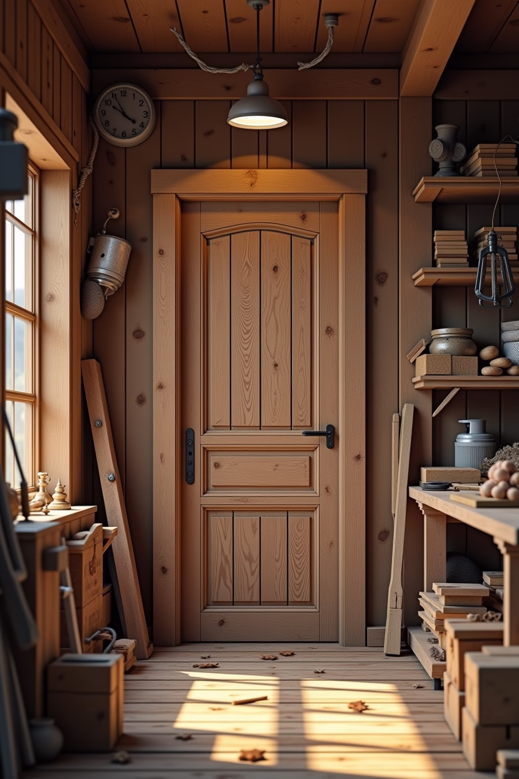 holztuer selber bauen outline 1