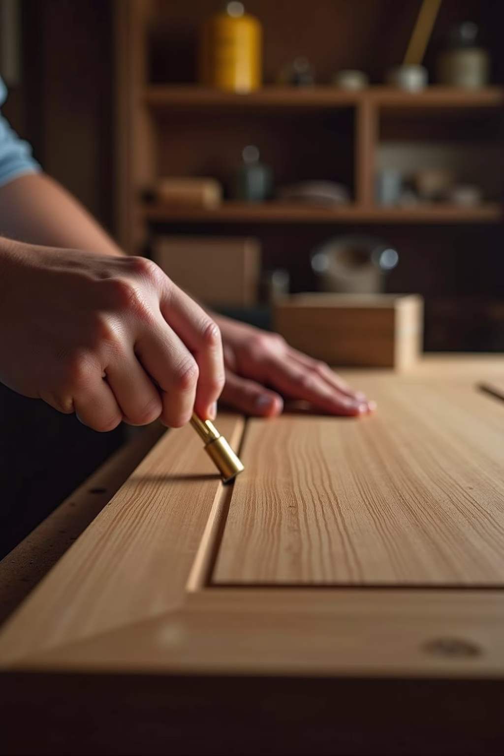 holztuer selber bauen outline 6