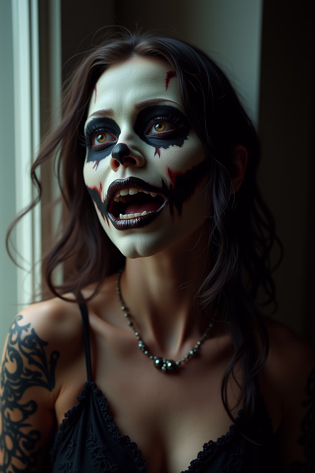 horror halloween deko basteln outline 1