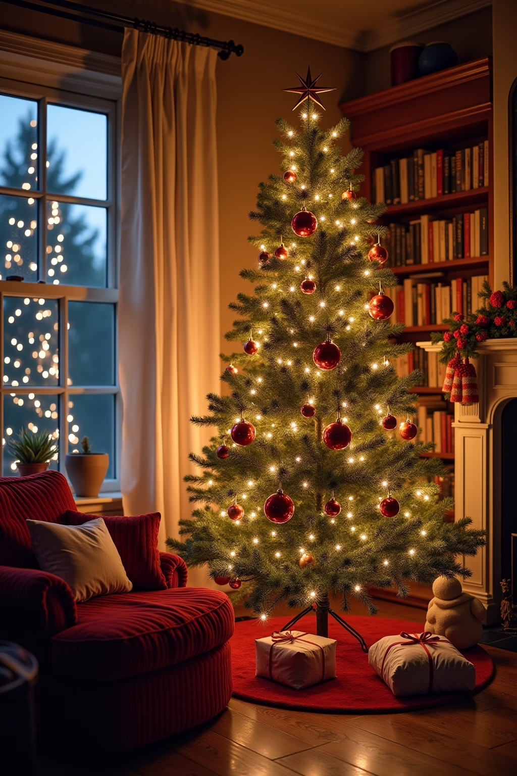 ideen fuer den weihnachtsbaum outline 8