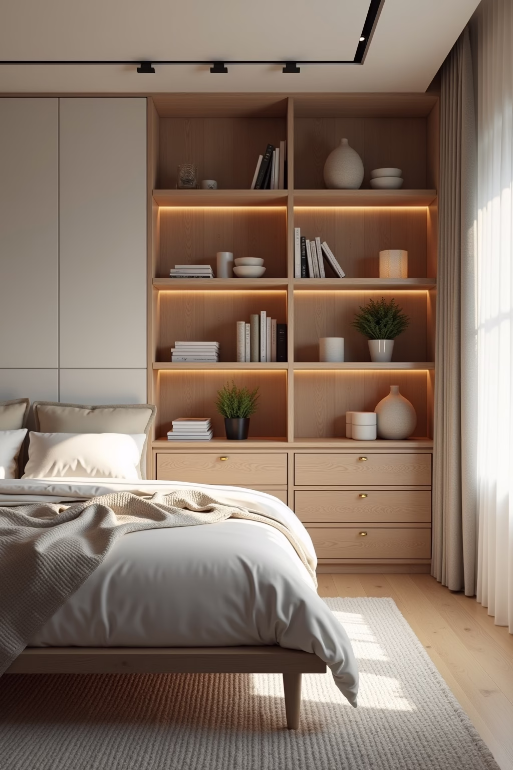 ideen fuer kleine schlafzimmer outline 8