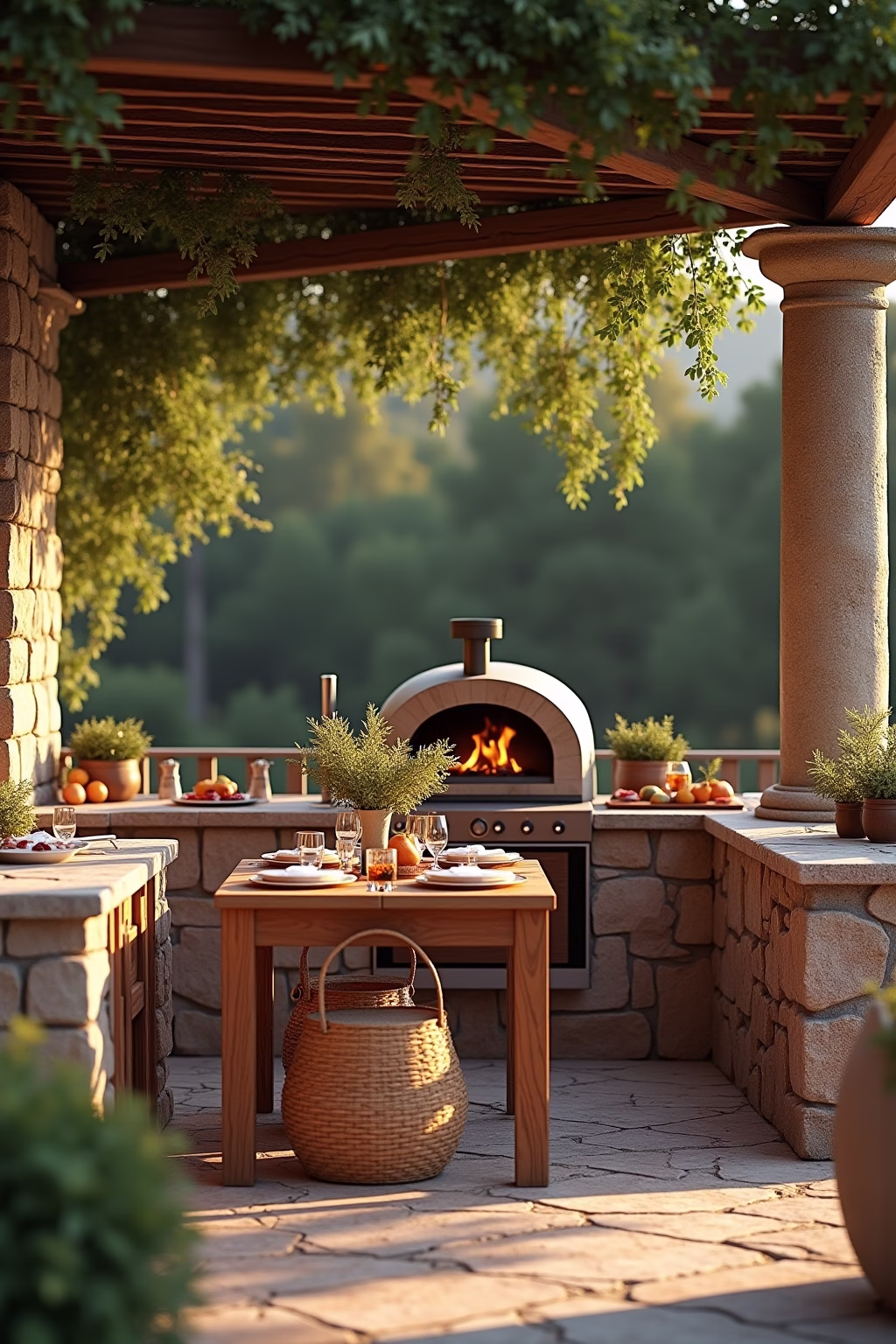 italienische terrasse outline 7