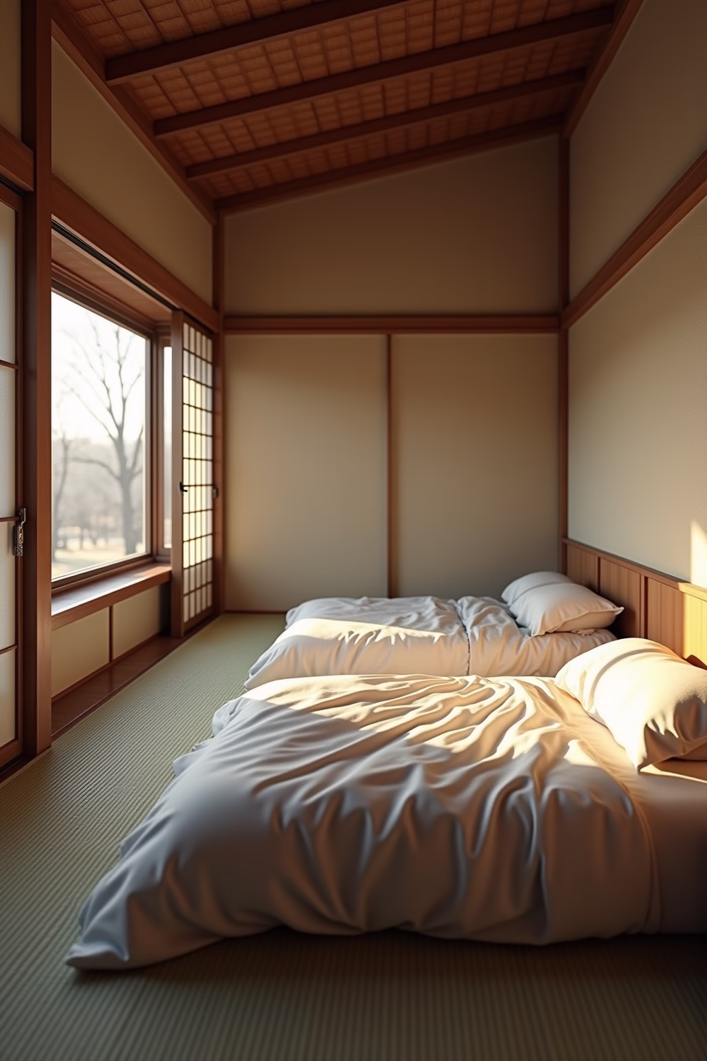 japanisches schlafzimmer outline 4
