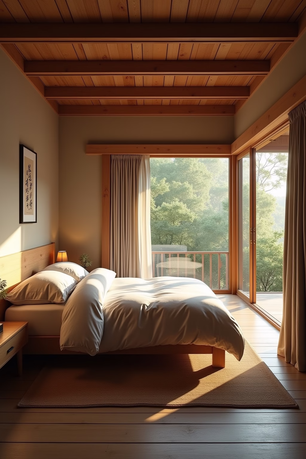 japanisches schlafzimmer outline 5