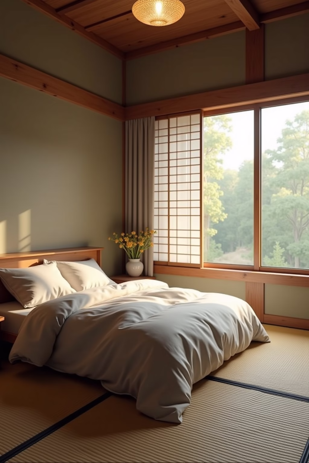 japanisches schlafzimmer outline 6
