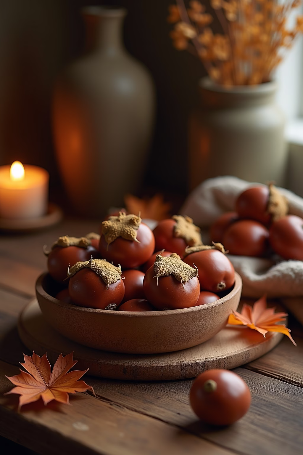 kastanien deko outline 1