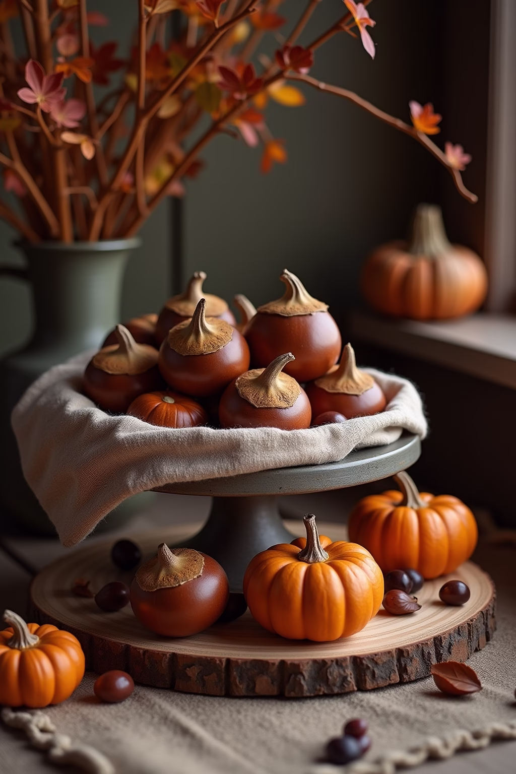 8 Kastanien Deko Ideen für ein herbstliches Zuhause 15 kastanien deko outline 3