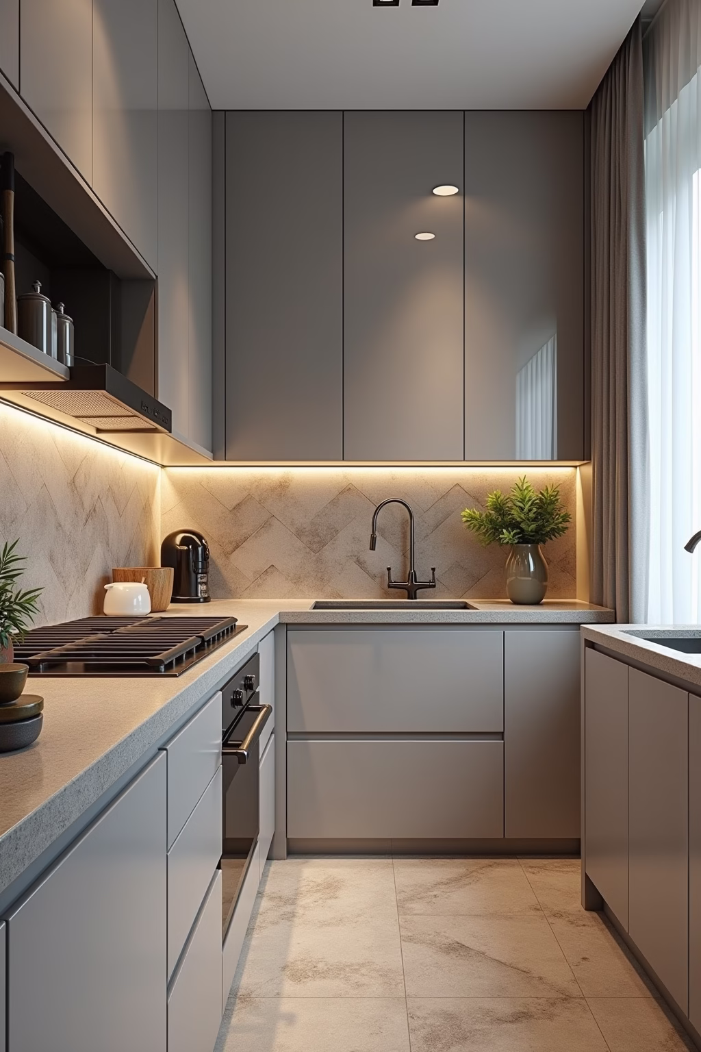 klebefliesen kueche outline 2