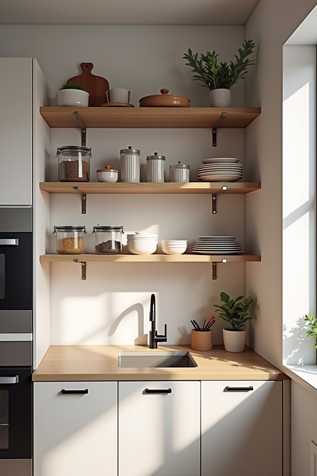 kleine kueche einrichten outline 4