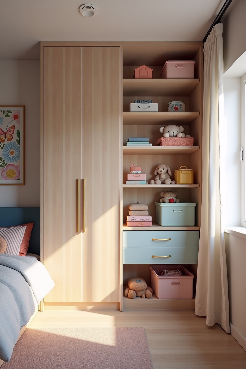 kleines kinderzimmer einrichten 10qm outline 5