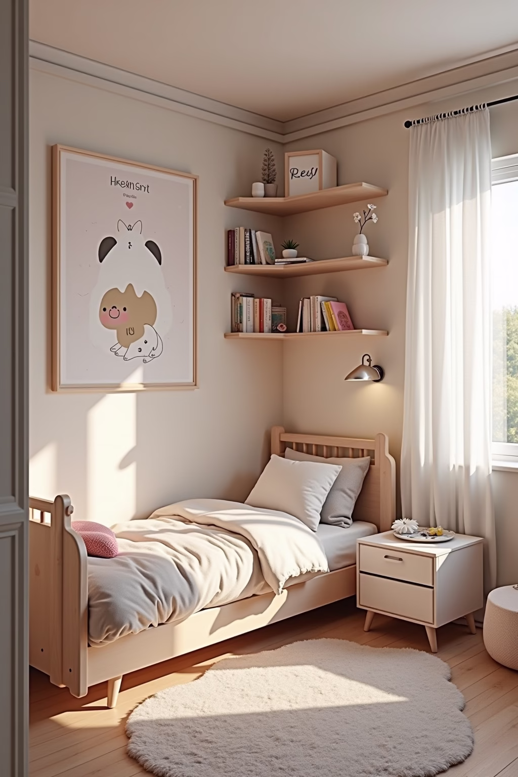 kleines kinderzimmer einrichten outline 8