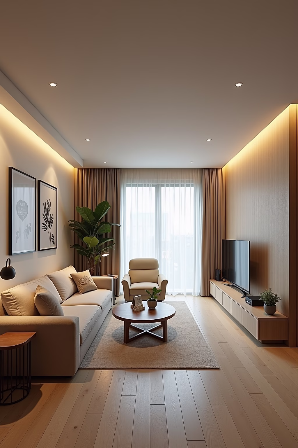 kleines wohnzimmer einrichten outline 7