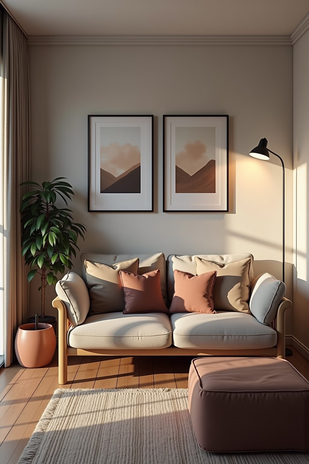 kleines wohnzimmer einrichten outline 8