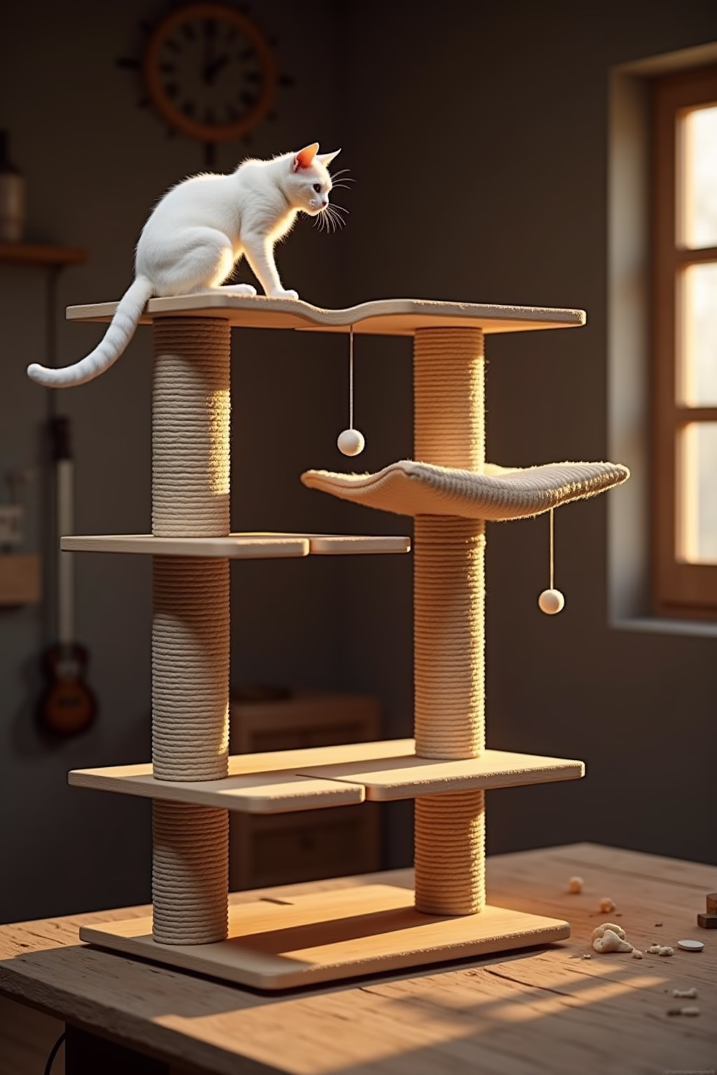 kratzbaum selber bauen outline 8