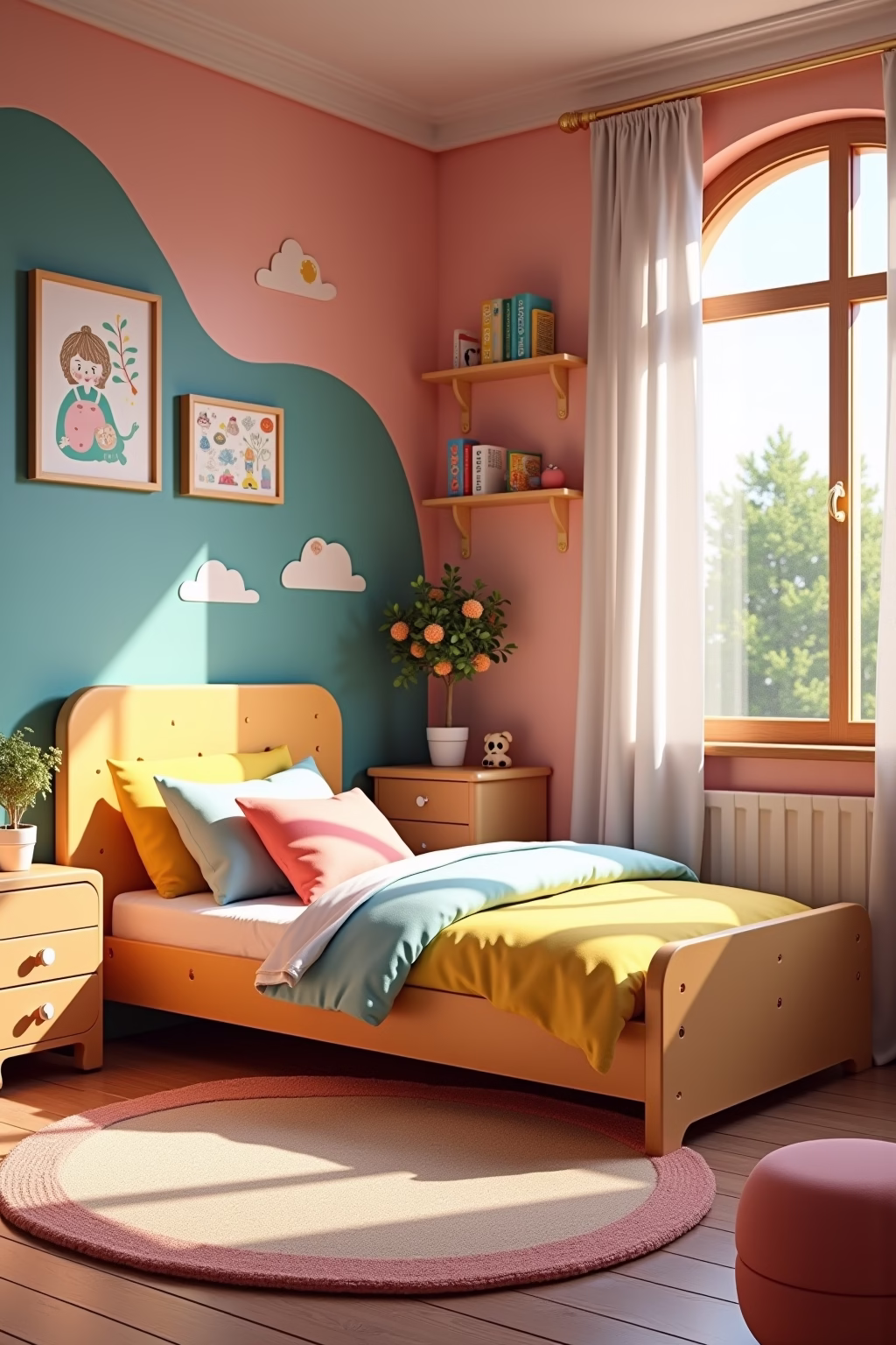 8 kreative Kinderzimmer-Ideen für mehr Fantasie 15 kreative kinderzimmer outline 3